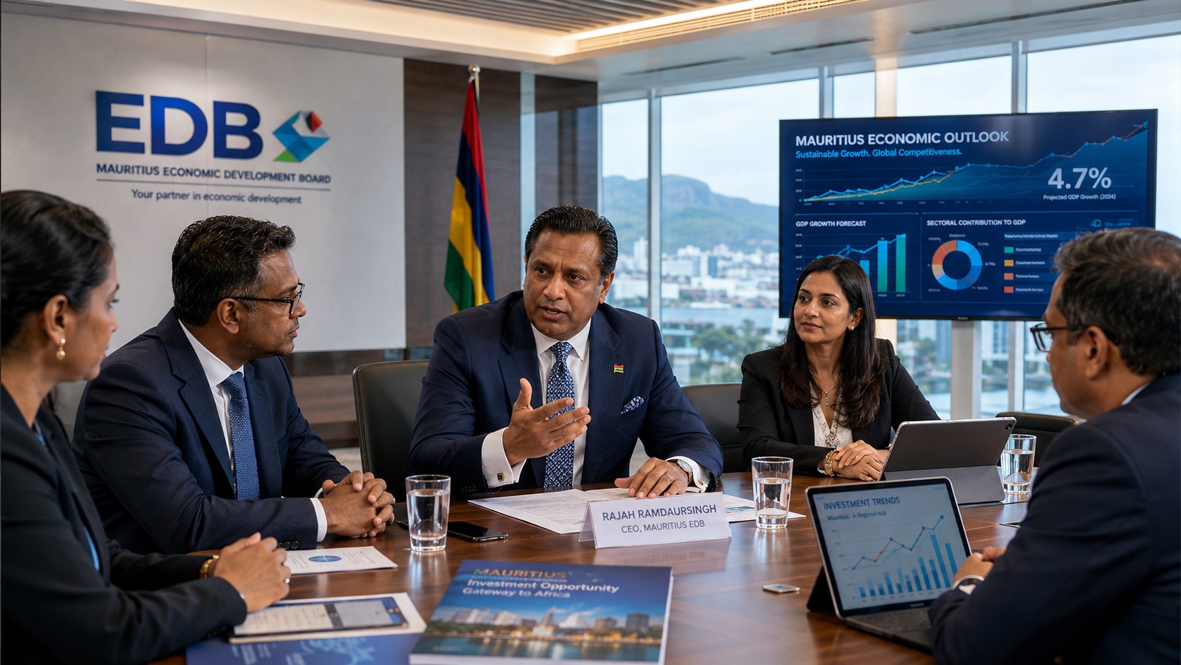 Rajah Ramdaursingh Appointed CEO of Mauritius Economic Development Board