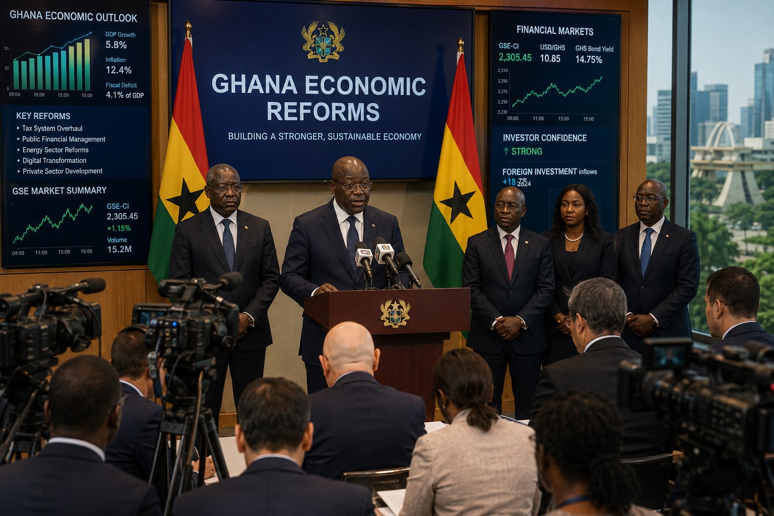 Breaking: Ghana Wins Key IMF Approval in Boost to Economic Recovery