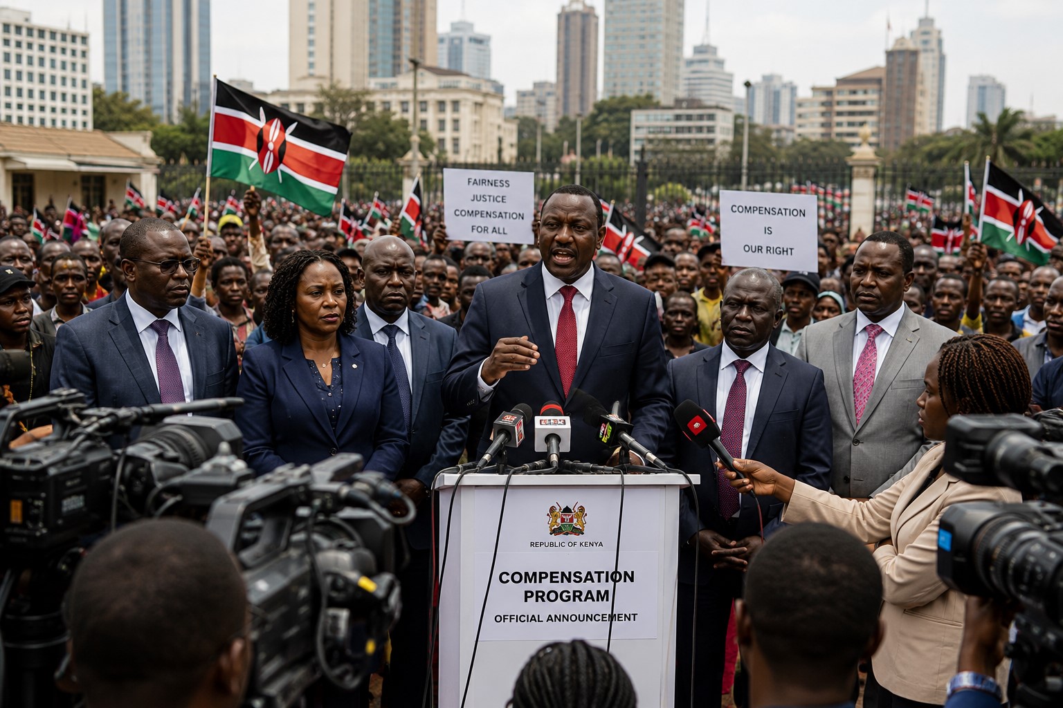 Breaking: Kenya Launches Historic Compensation Plan for Protest Victims