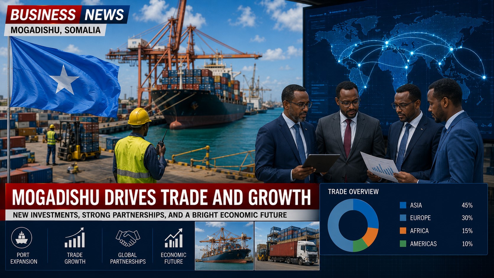 Somalia Expands Trade and Logistics Infrastructure to Drive Economic Growth