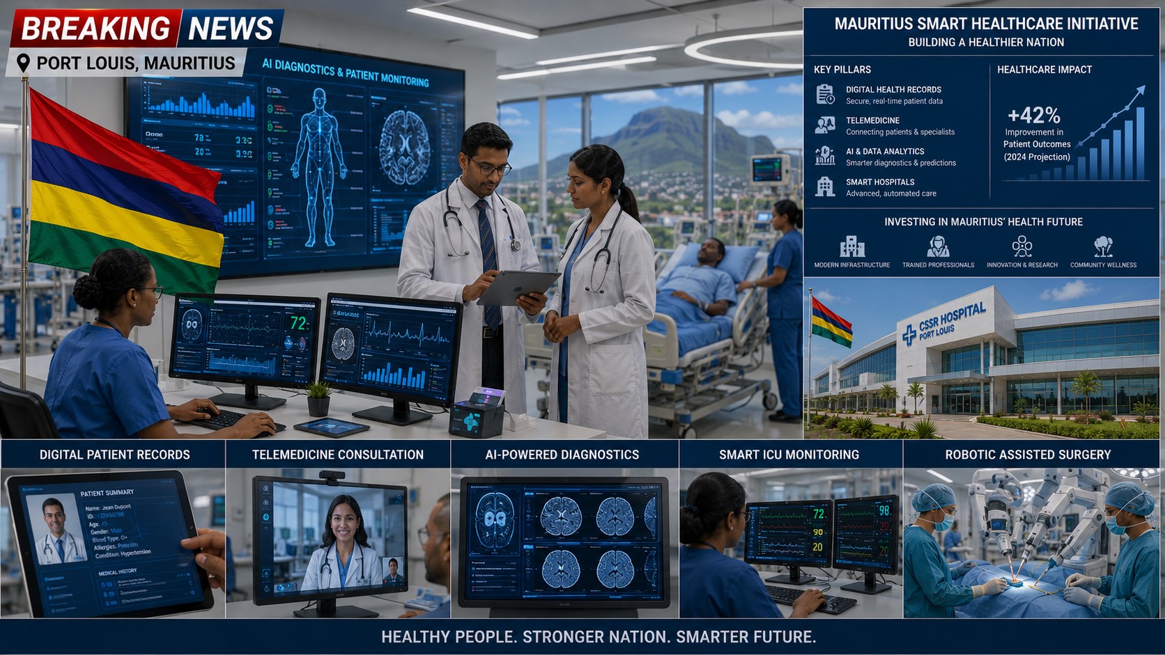 Mauritius Advances Digital Healthcare Transformation with Smart Medical Solutions