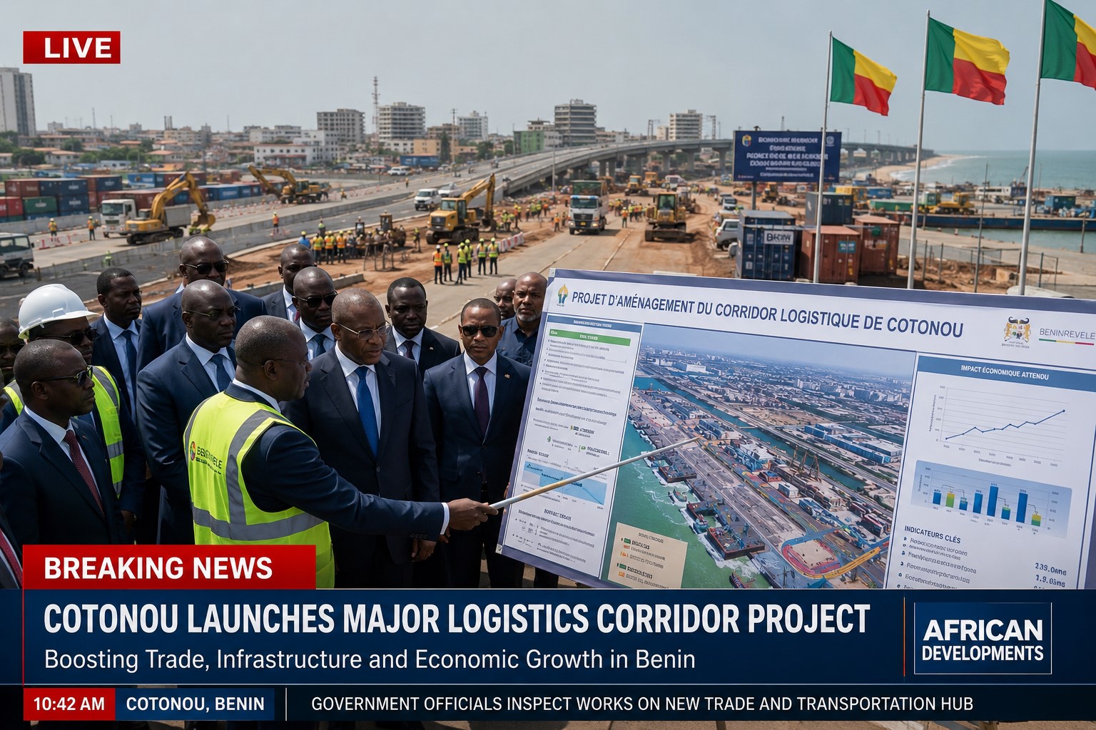 Breaking: Benin Launches New Infrastructure Drive to Strengthen Regional Trade