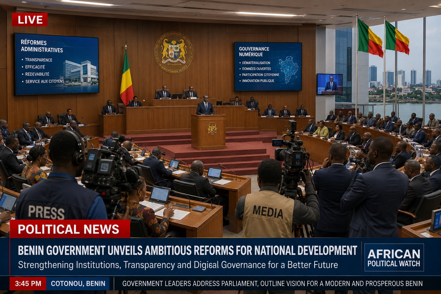 Benin Expands Governance Modernization Agenda to Improve Public Services