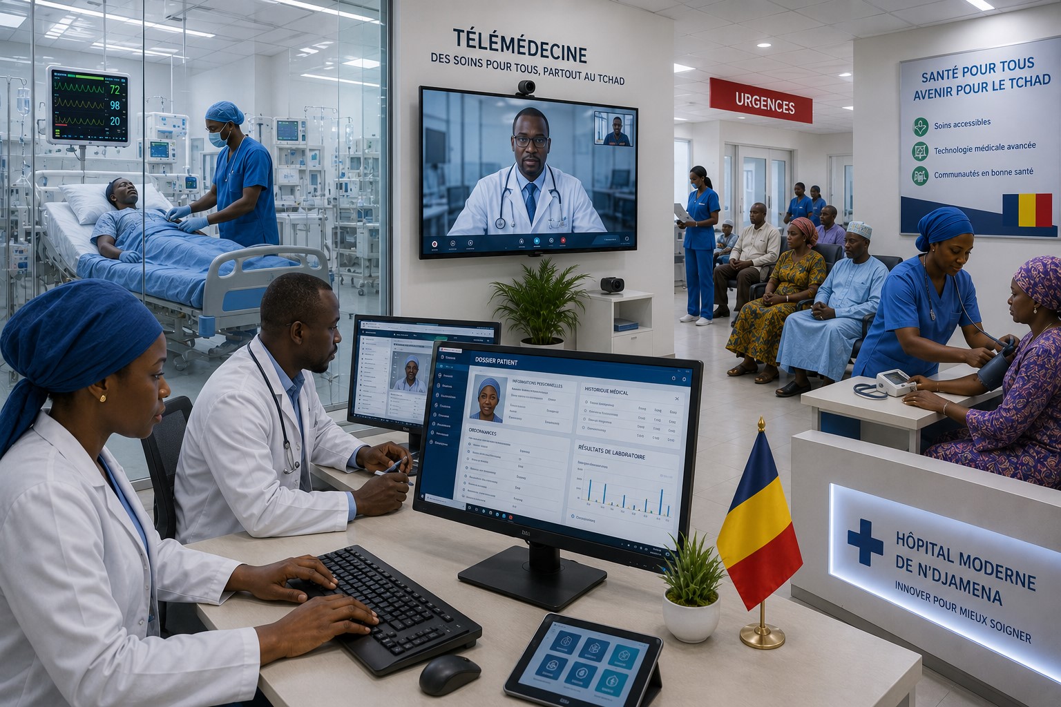 Chad Advances Healthcare Modernization with New Medical Technology Initiatives