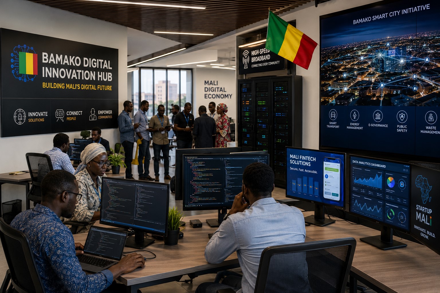 Mali Strengthens Digital Economy with New Technology and Connectivity Investments