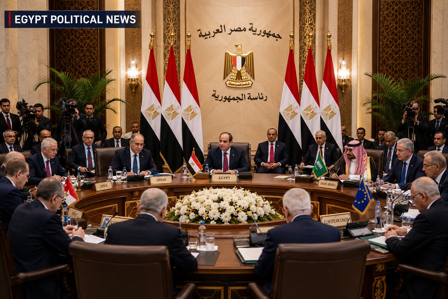 Egypt Strengthens Regional Diplomacy as Cairo Hosts High-Level Talks on Middle East Security