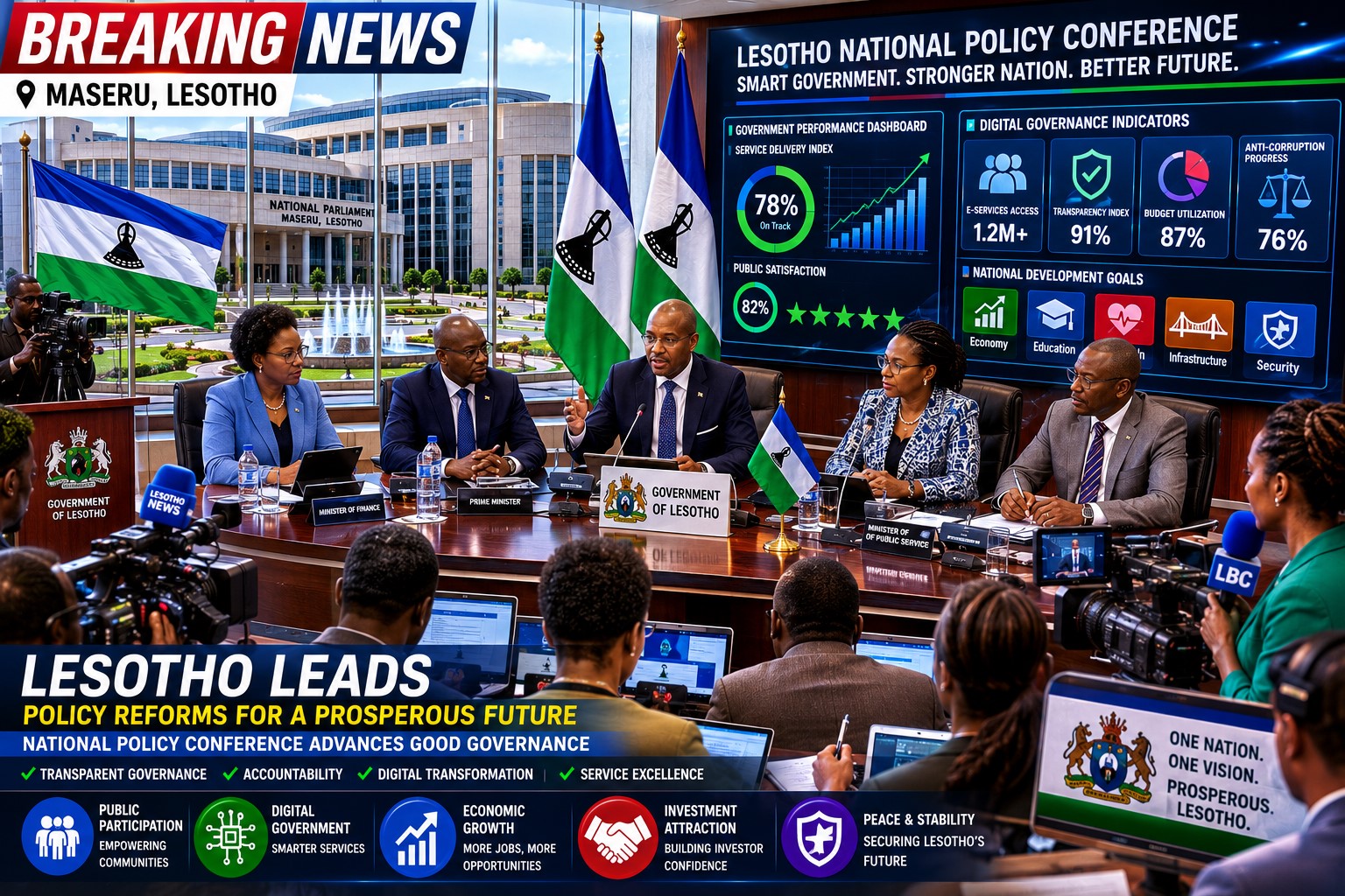 Lesotho Strengthens Governance Through Public Sector Modernization Initiatives