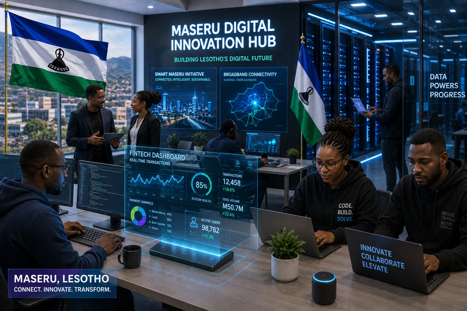 Lesotho Expands Digital Economy Through Technology and Connectivity Investments