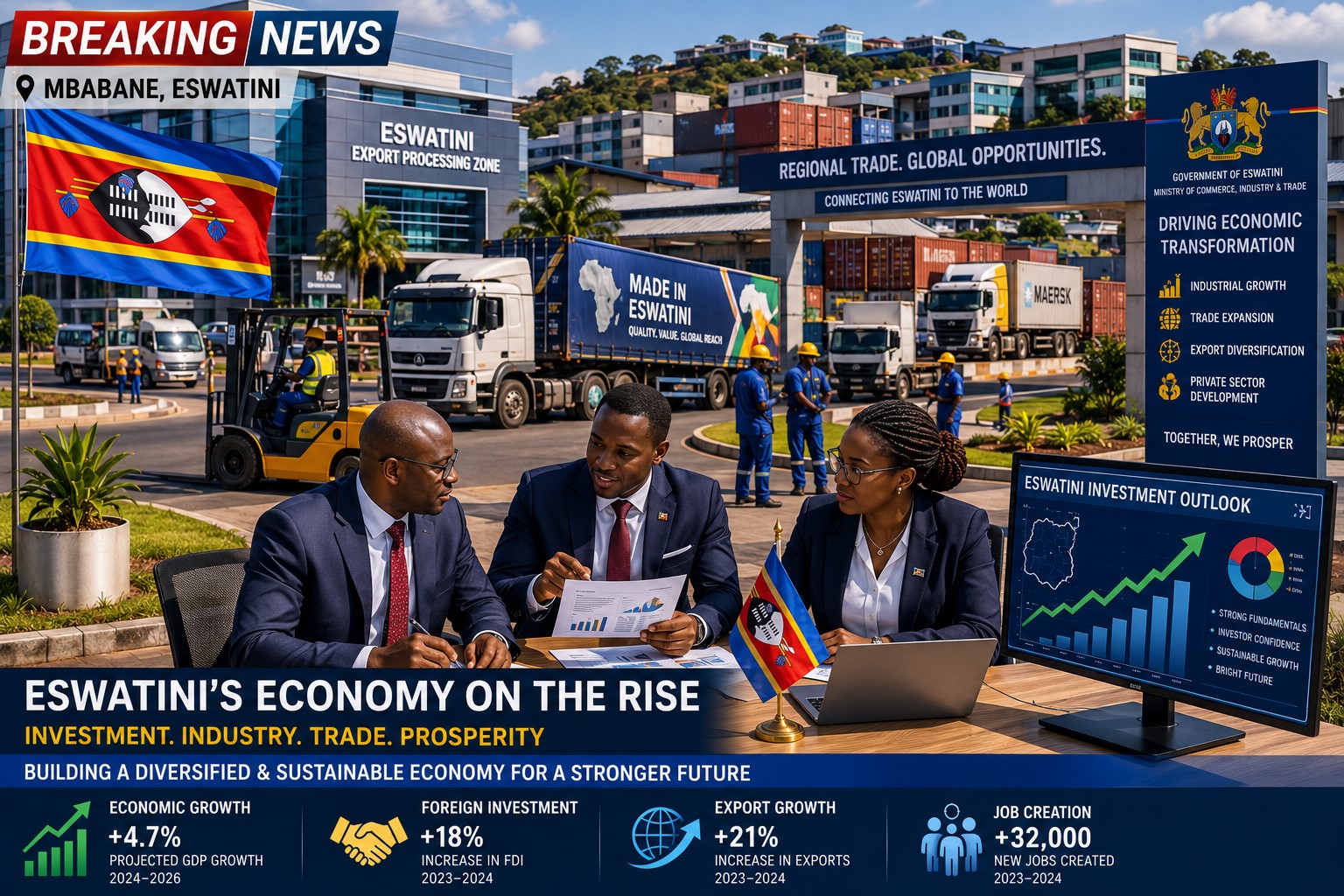 Eswatini Strengthens Business Growth Through Investment and Trade Expansion
