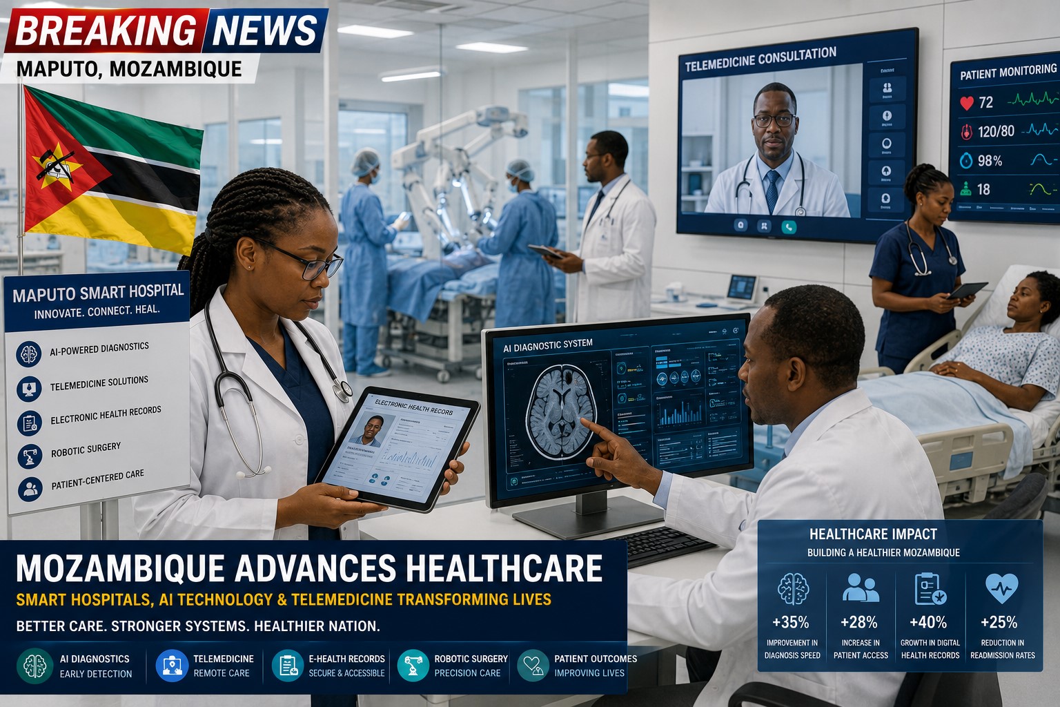 Mozambique Advances Healthcare Modernization with Digital Health and Telemedicine Expansion