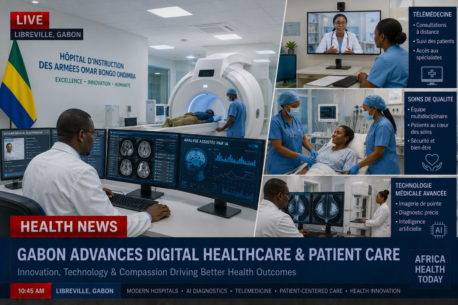 Gabon Strengthens Healthcare System Through Digital Innovation and Preventive Care