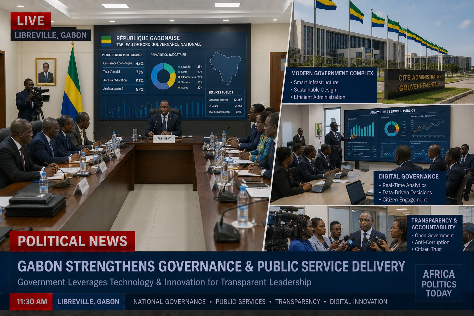 Gabon Expands Governance Modernization and Institutional Reform Agenda
