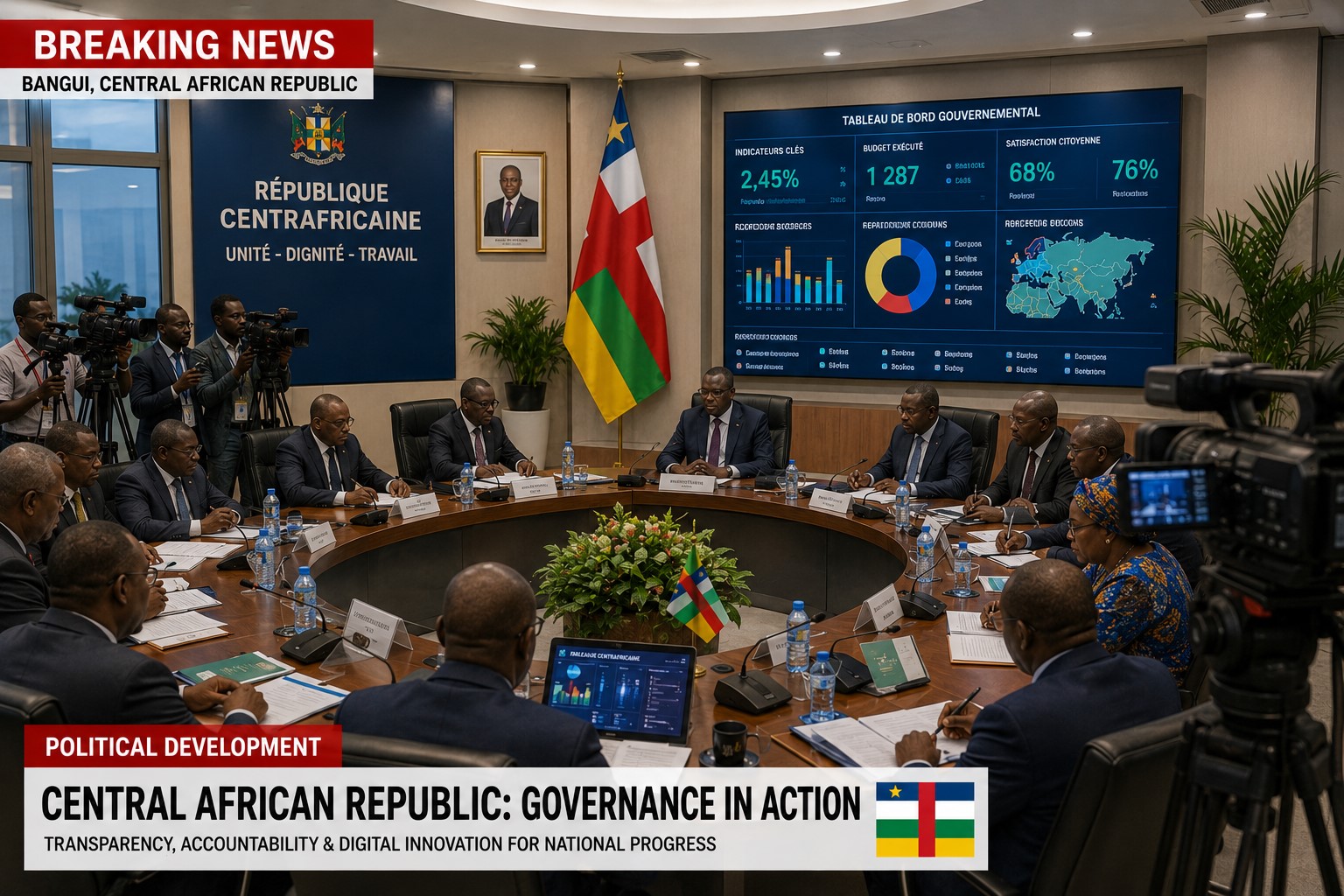 Central African Republic Strengthens Governance Through Institutional Modernization