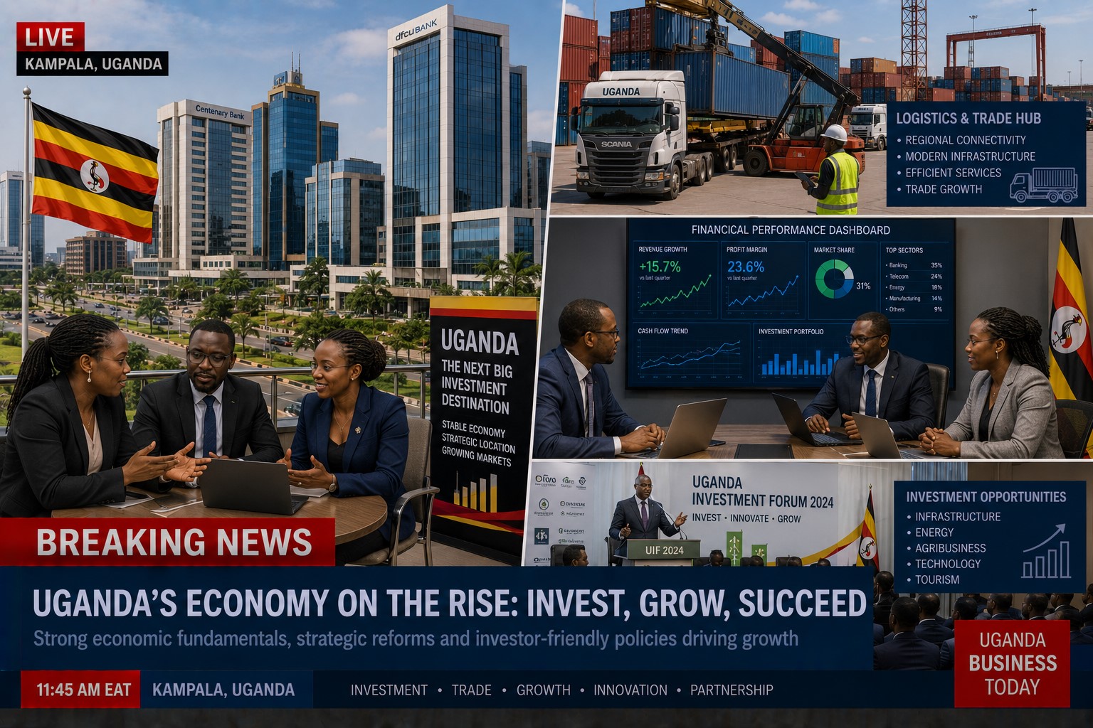 Uganda Accelerates Business Growth Through Investment and Industrial Expansion
