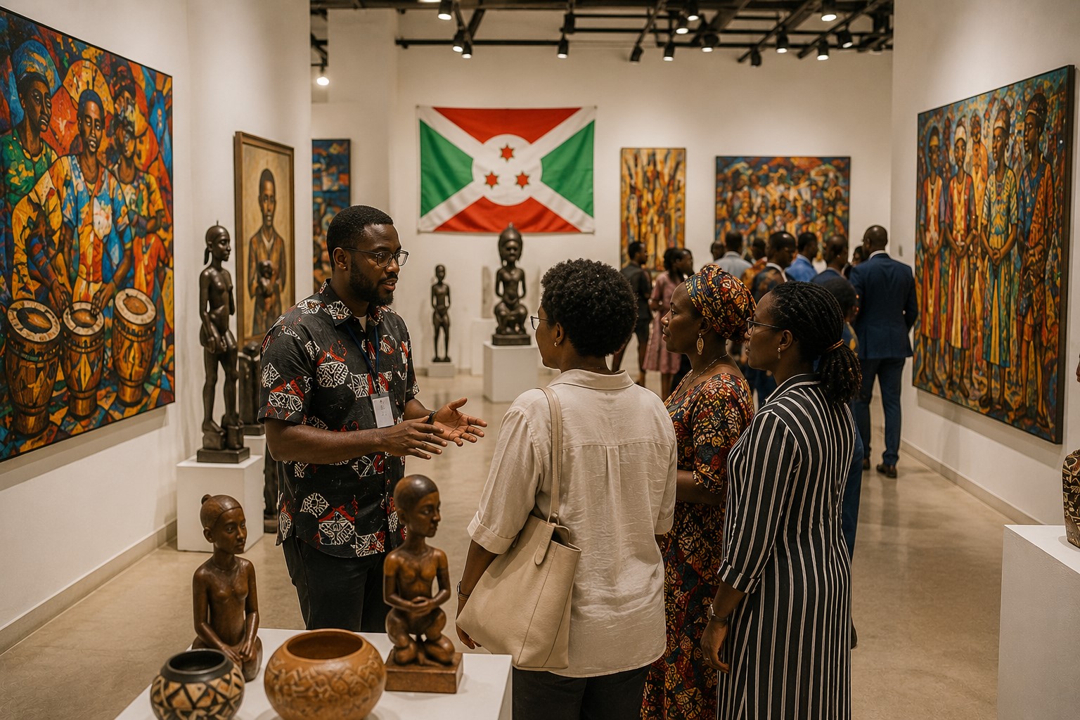 Burundi's Creative Arts Community Flourishes Through Contemporary Innovation