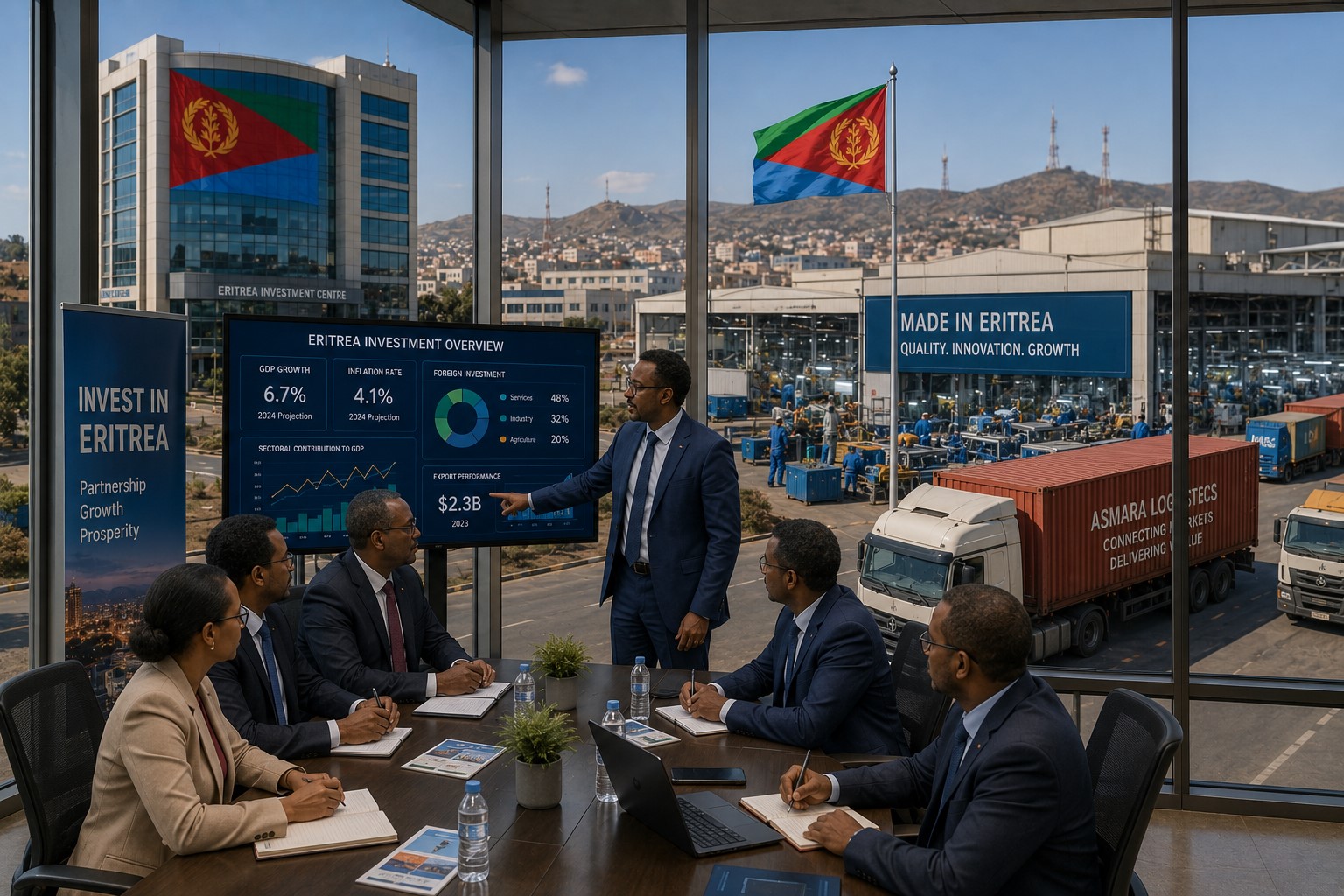 Eritrea Strengthens Business Growth Through Investment and Industrial Development