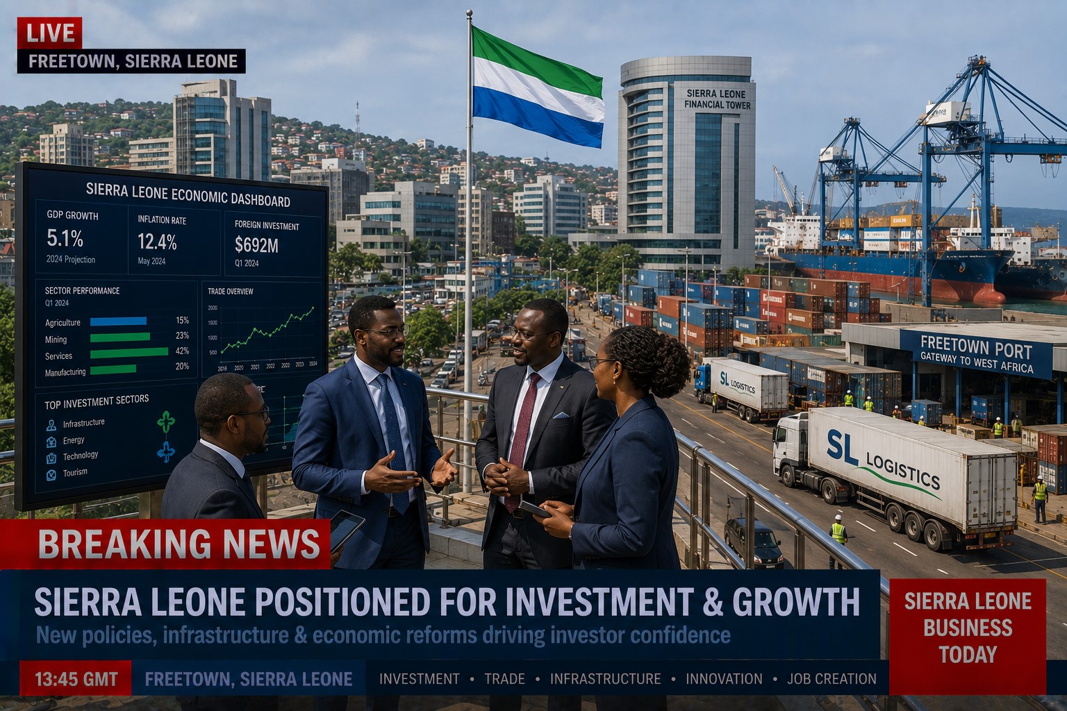 Sierra Leone Strengthens Business Growth Through Investment and Private Sector Expansion
