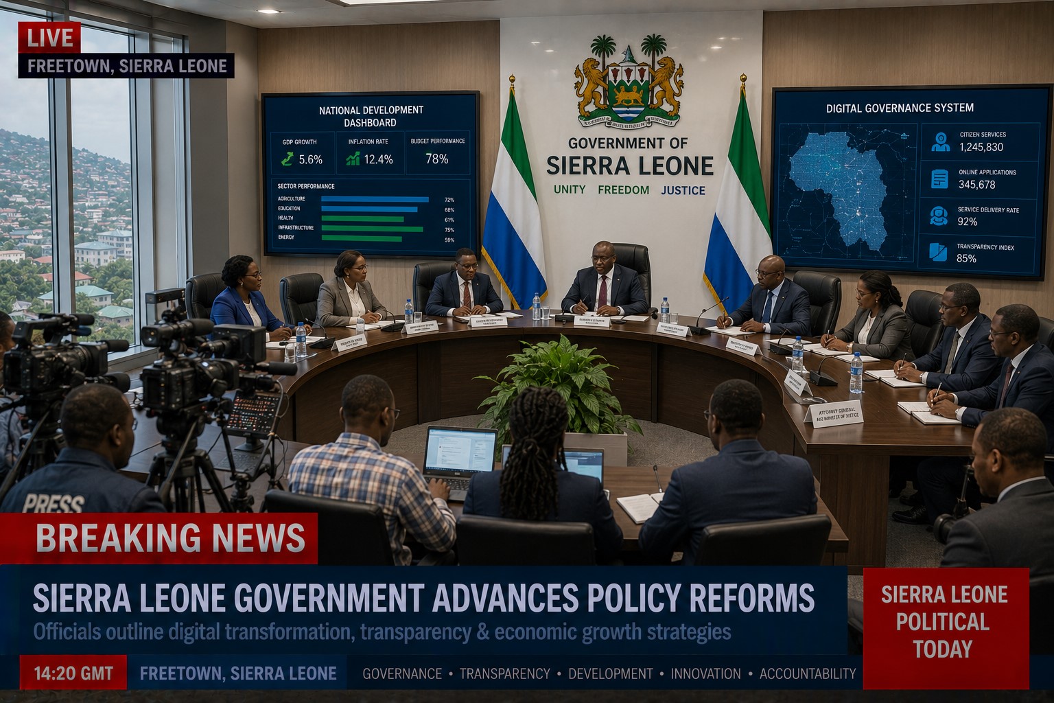 Sierra Leone Expands Governance Reforms Through Digital Public Administration