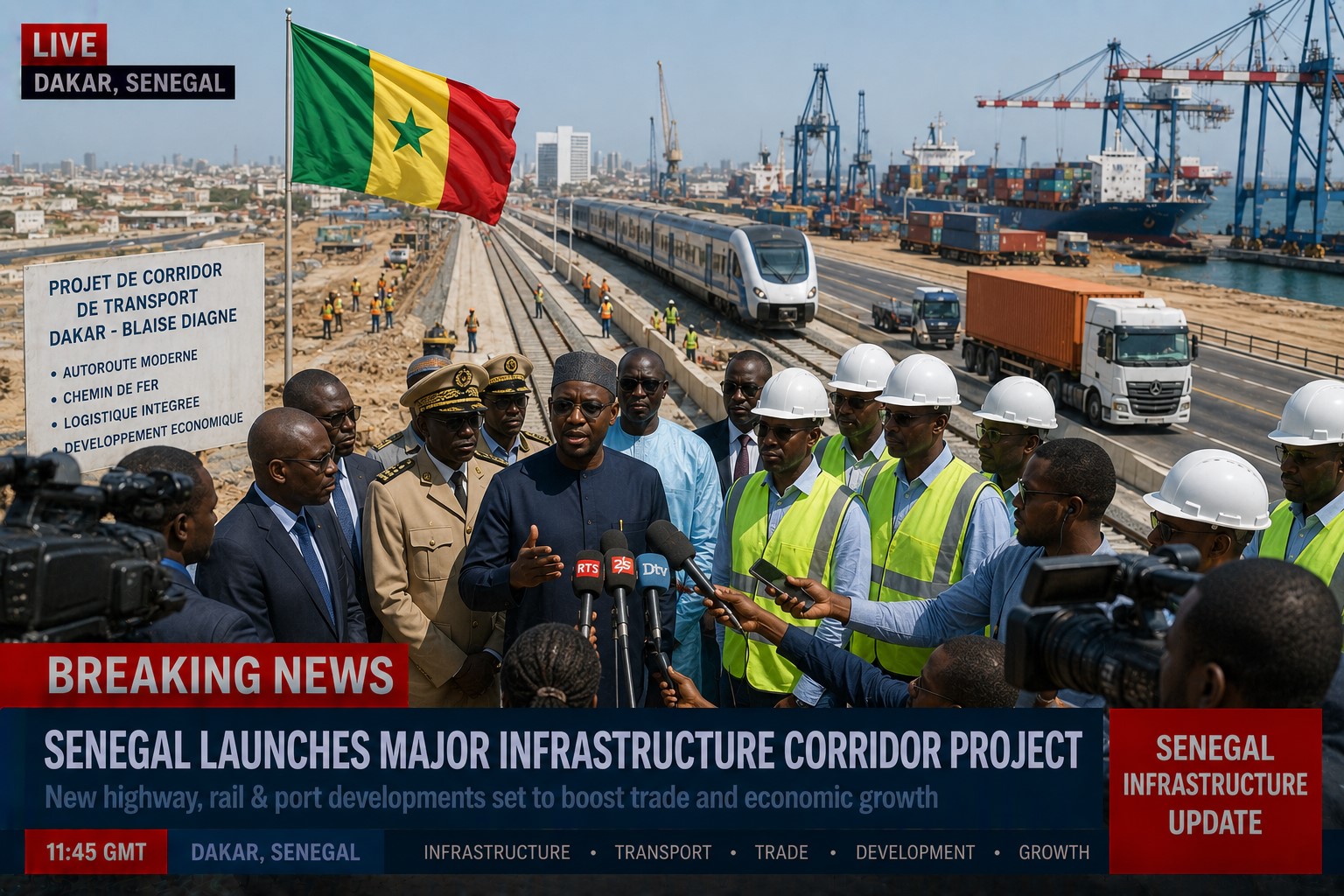 BREAKING: Senegal Fast-Tracks Infrastructure and Logistics Development Across Key Economic Corridors