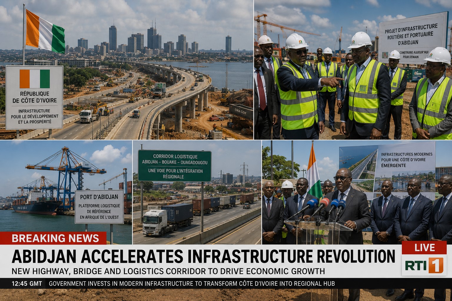 BREAKING: Ivory Coast Fast-Tracks Infrastructure and Logistics Expansion