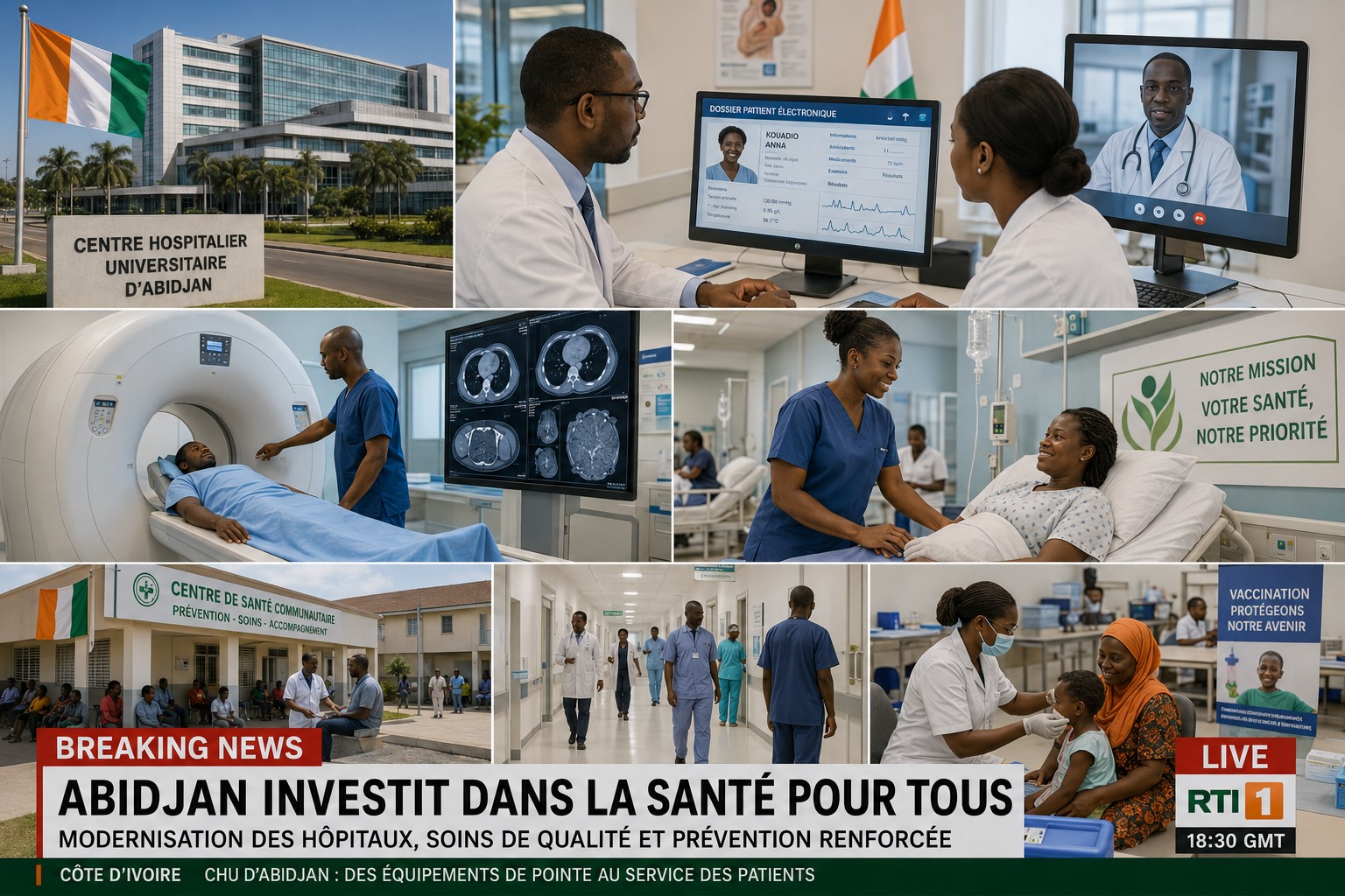 Ivory Coast Strengthens Healthcare Through Digital Innovation and Community Medical Services