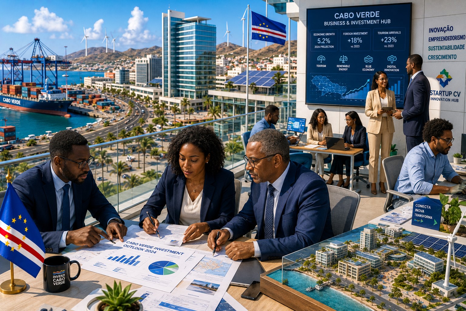 Cabo Verde Strengthens Business Growth Through Investment and Blue Economy Expansion