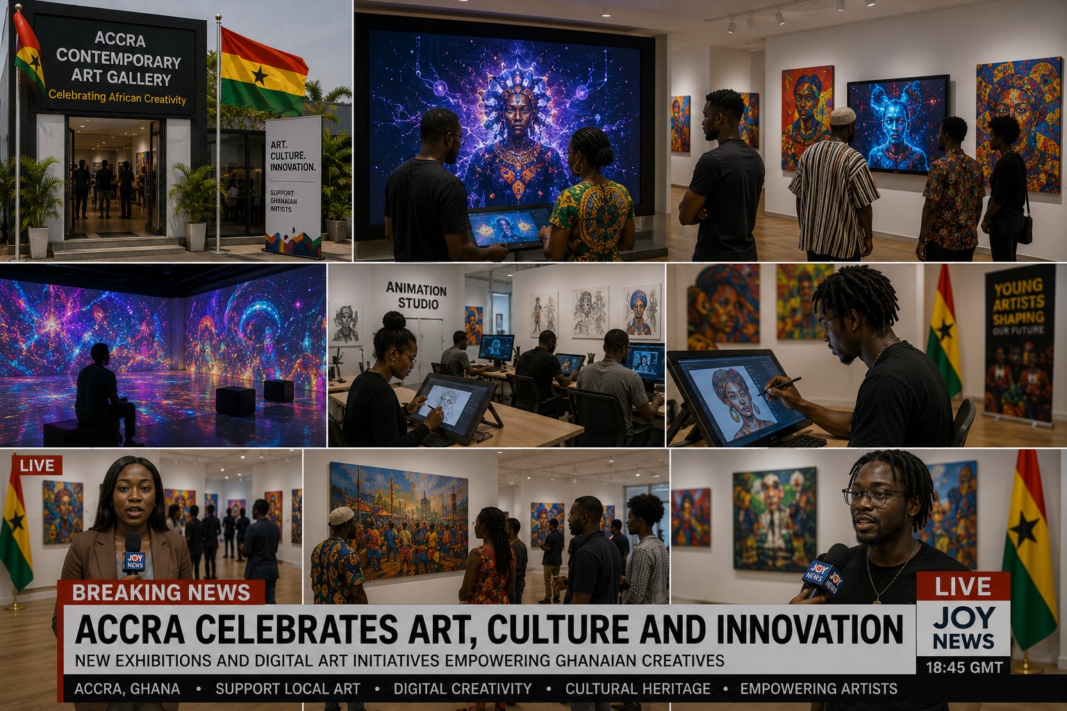 Ghana's Creative Industry Embraces Digital Arts and Global Innovation