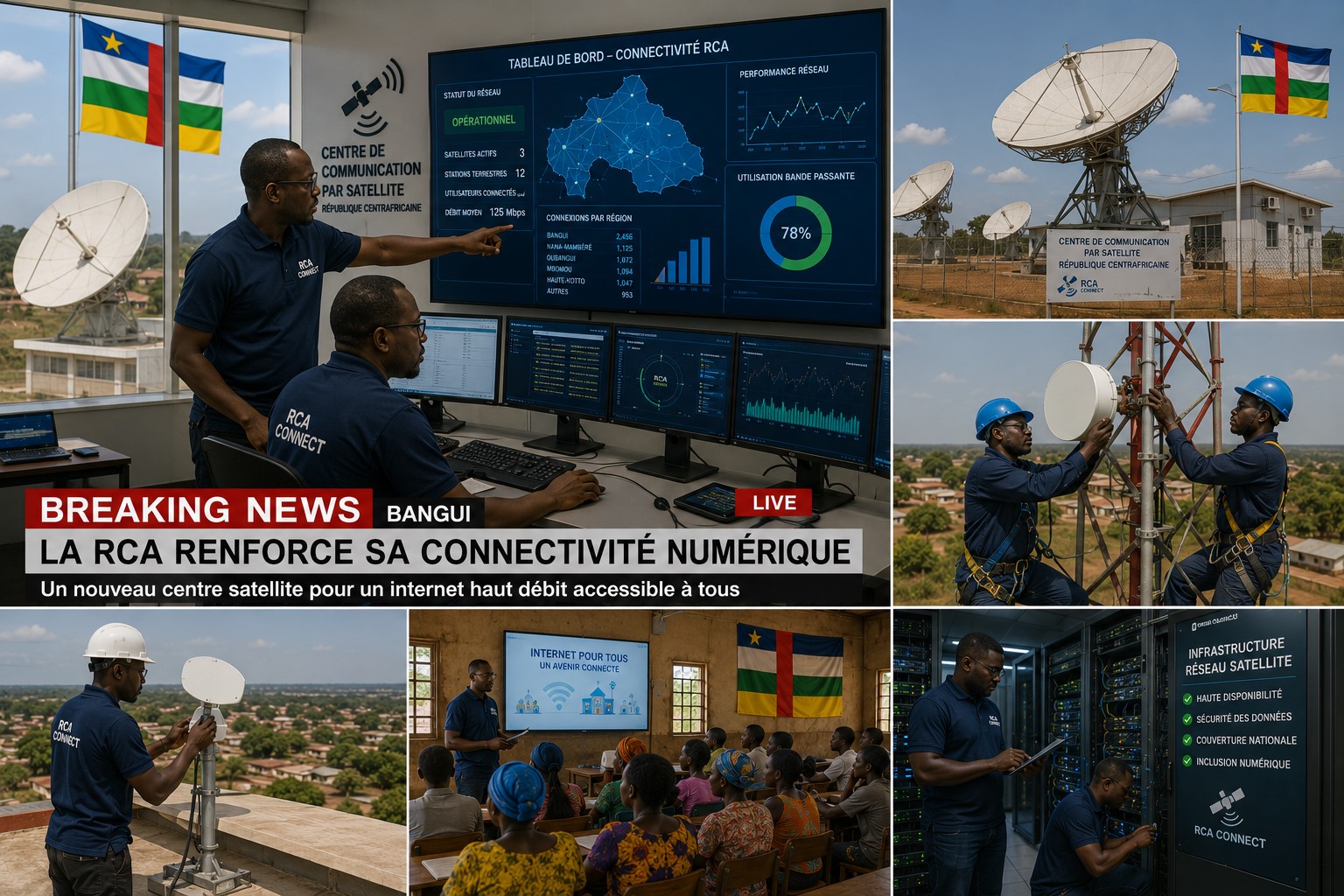 Central African Republic Expands Satellite Connectivity to Accelerate Digital Transformation