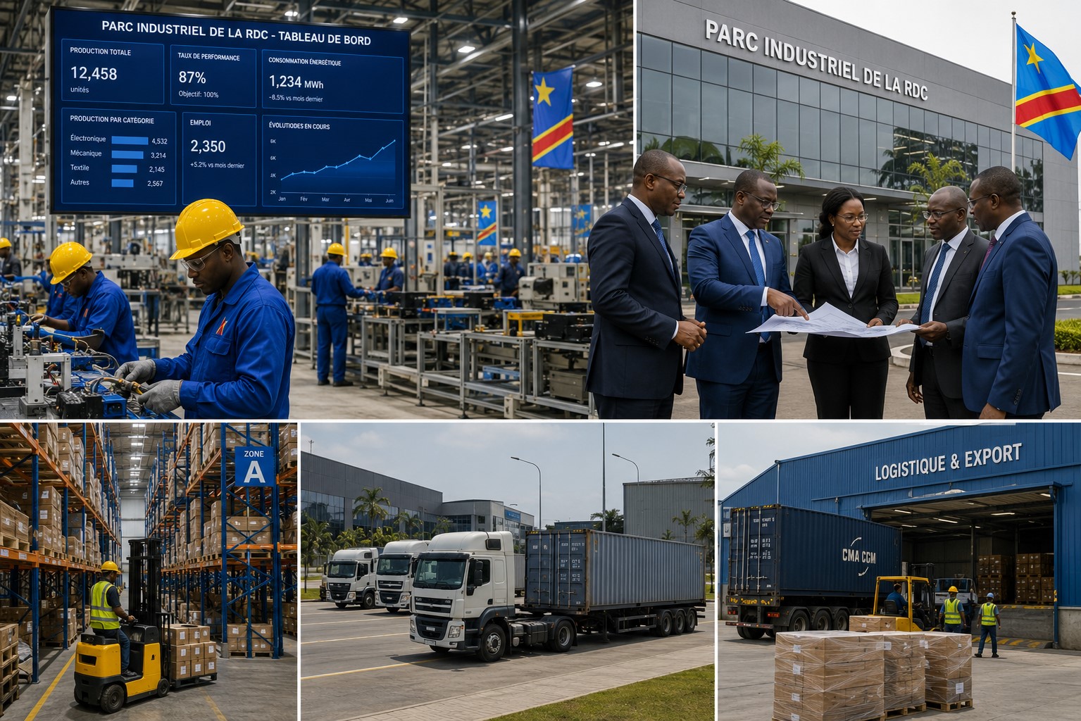 Democratic Republic of the Congo Accelerates Manufacturing and Industrial Development