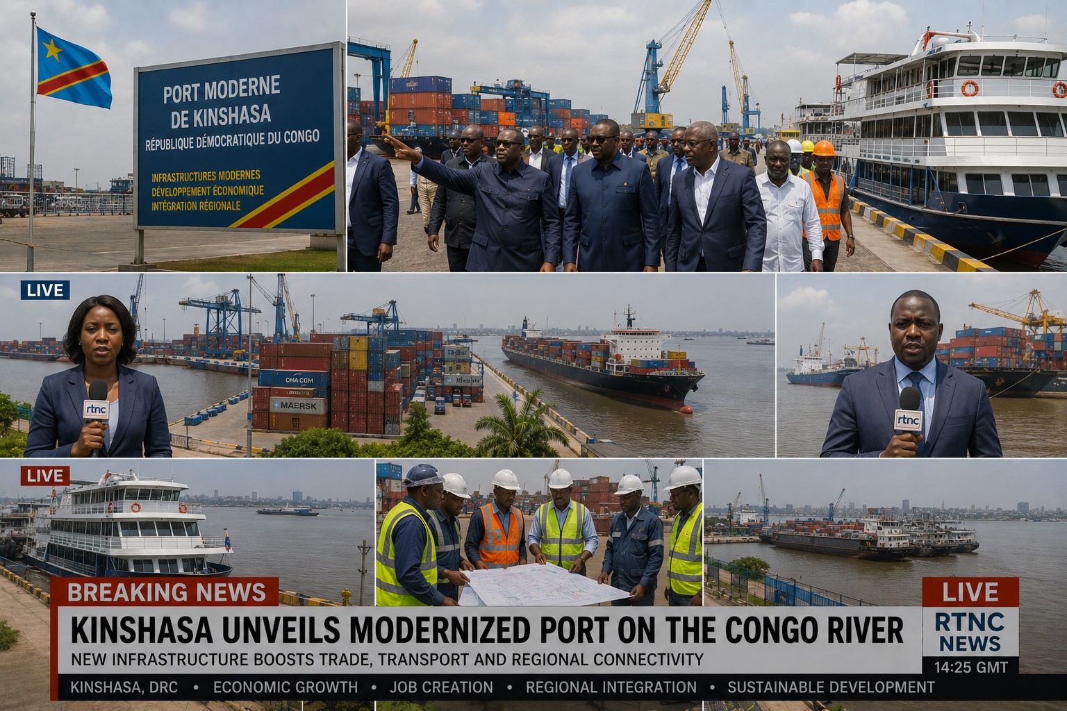 BREAKING: DR Congo Accelerates River Transport and Inland Logistics Modernization