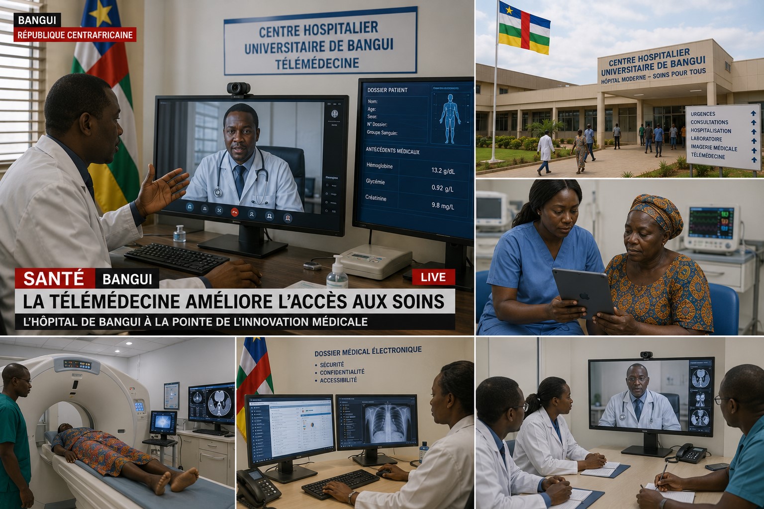 Central African Republic Expands Telehealth Services to Modernize Healthcare