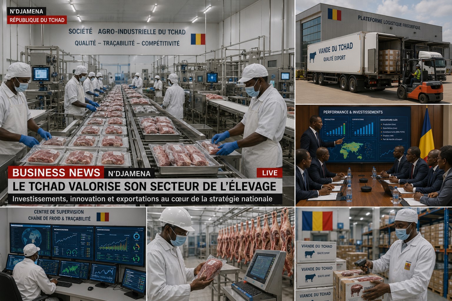 Chad Accelerates Livestock Industry Investment to Boost Business Growth