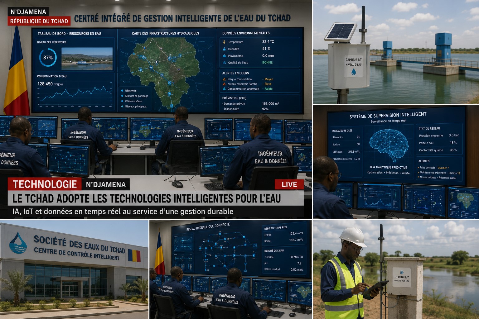 Chad Accelerates Smart Water Technology Through Digital Innovation