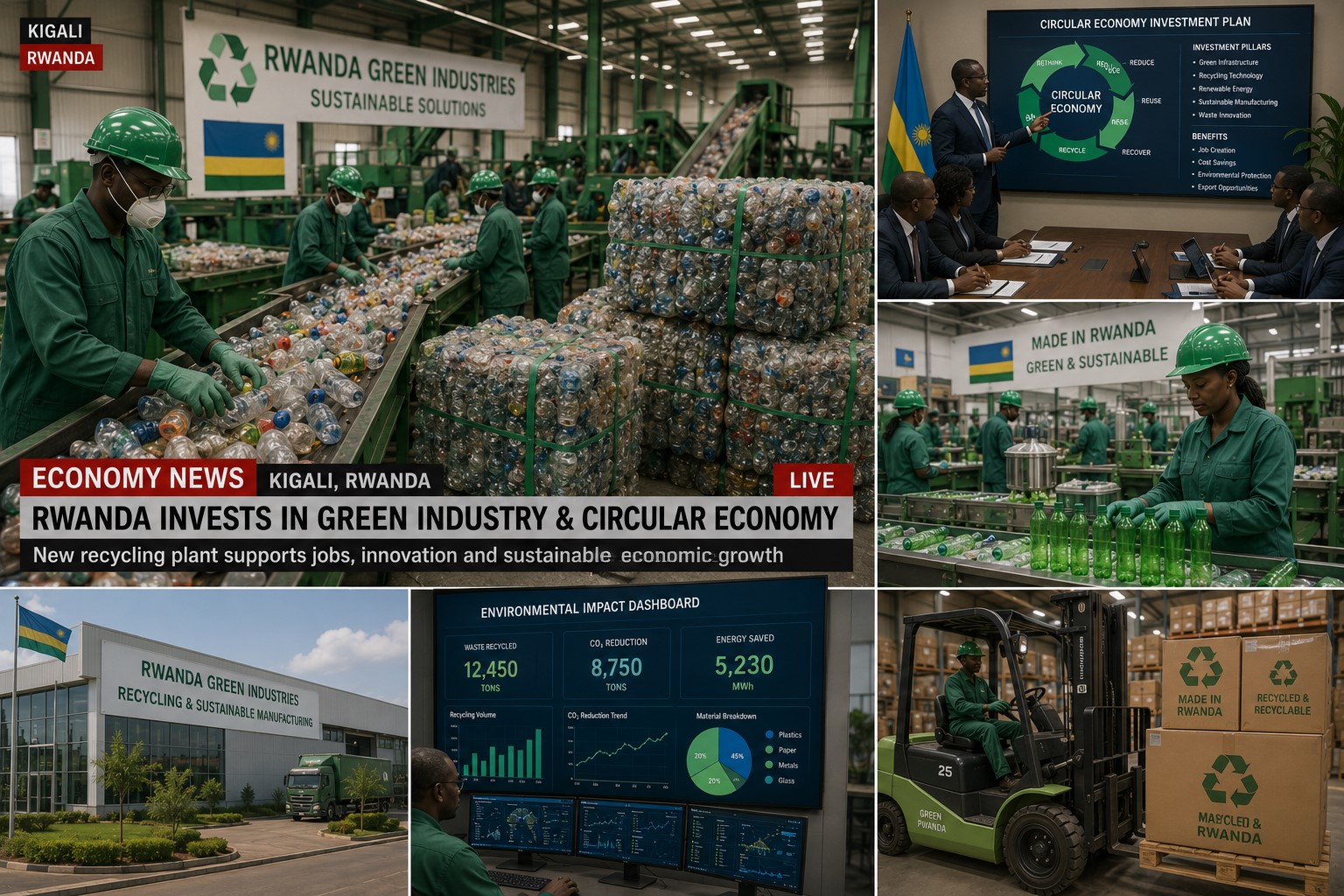 Rwanda Accelerates Circular Economy to Boost Sustainable Economic Growth