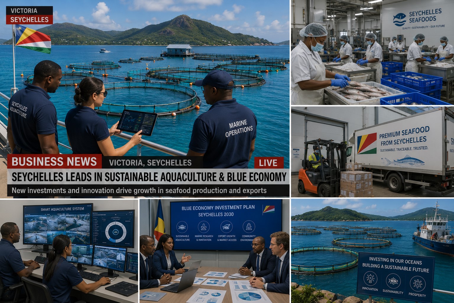 Seychelles Expands Sustainable Aquaculture to Boost Blue Economy