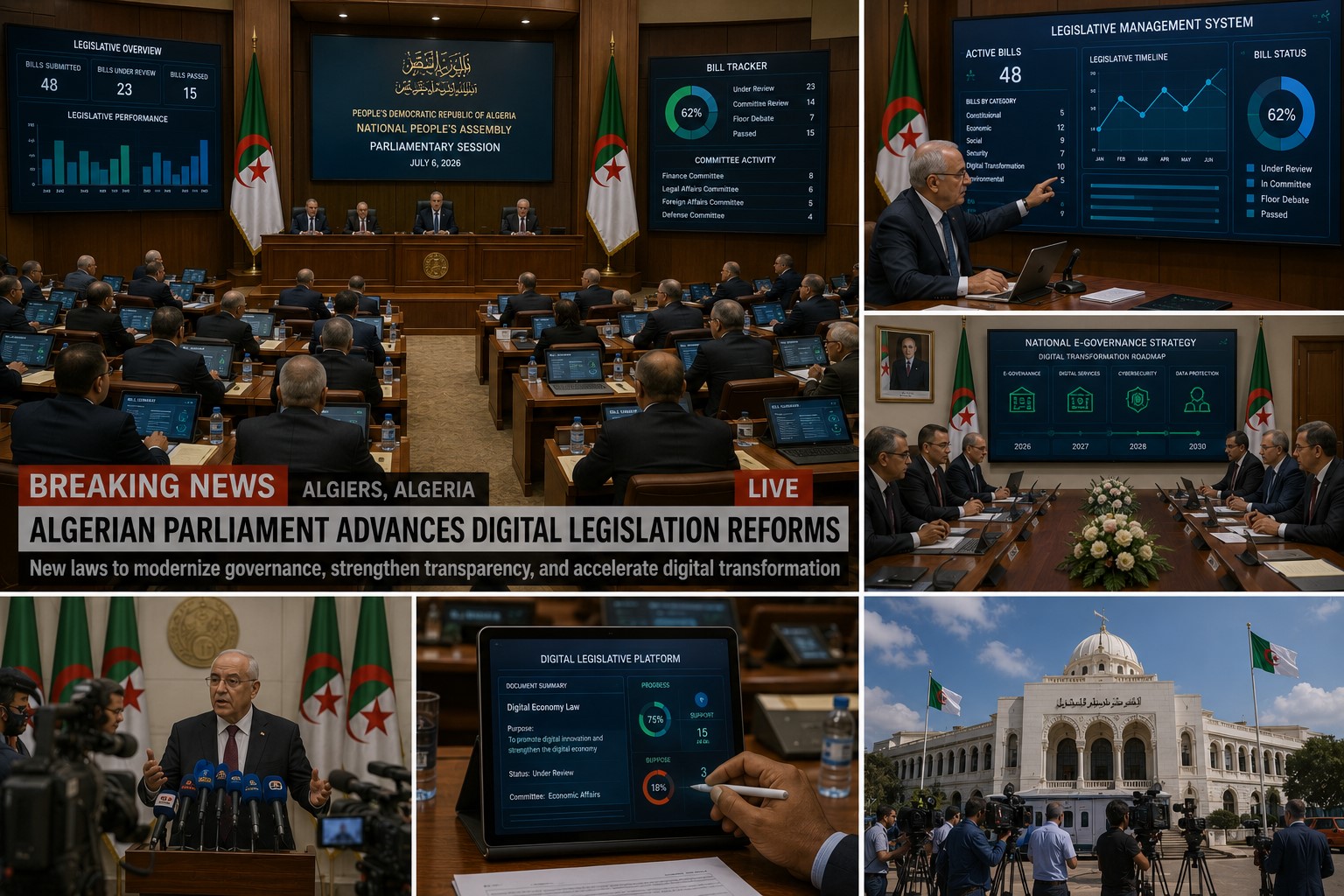 Algeria Strengthens Parliamentary Modernization Through Digital Legislative Systems