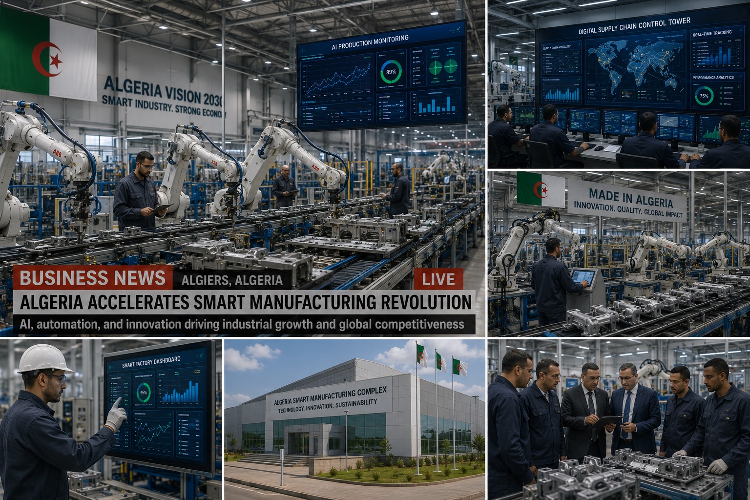 Algeria Accelerates Smart Manufacturing Investment to Drive Industrial Growth