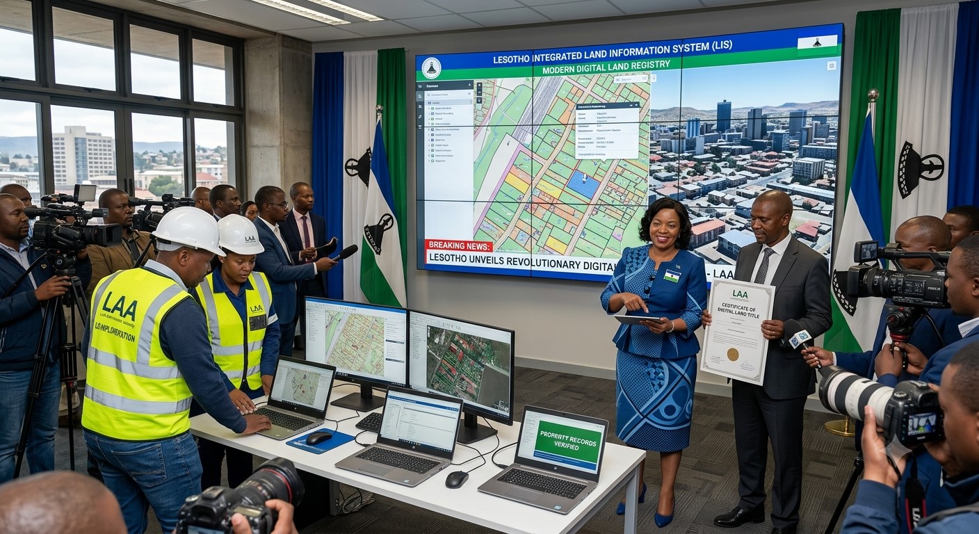 BREAKING: Lesotho Begins Nationwide Digital Land Registry Modernisation