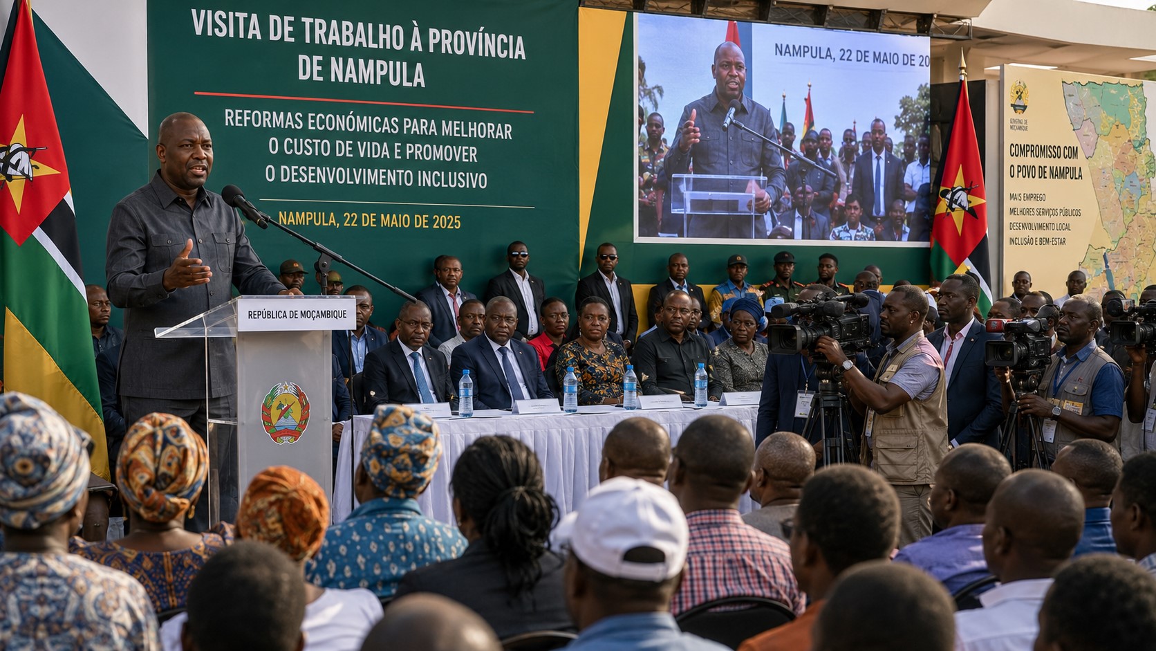 Mozambique President Draws Line on Economic Reforms Over Cost-of-Living Concerns