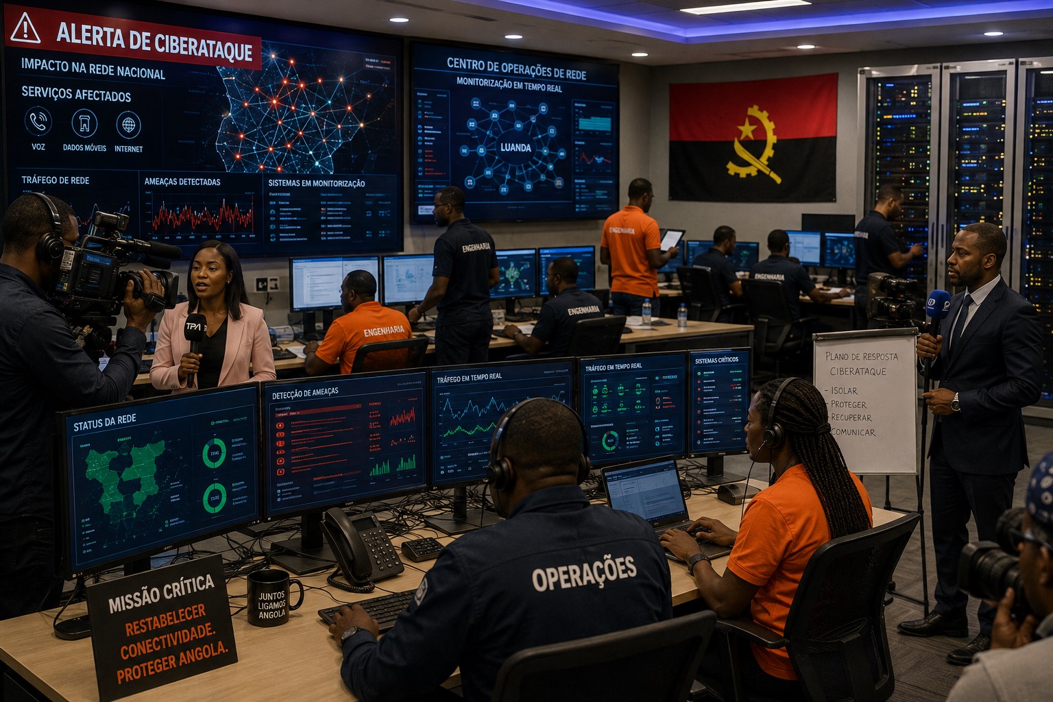 BREAKING: Cyberattack Disrupts Unitel Network Across Angola