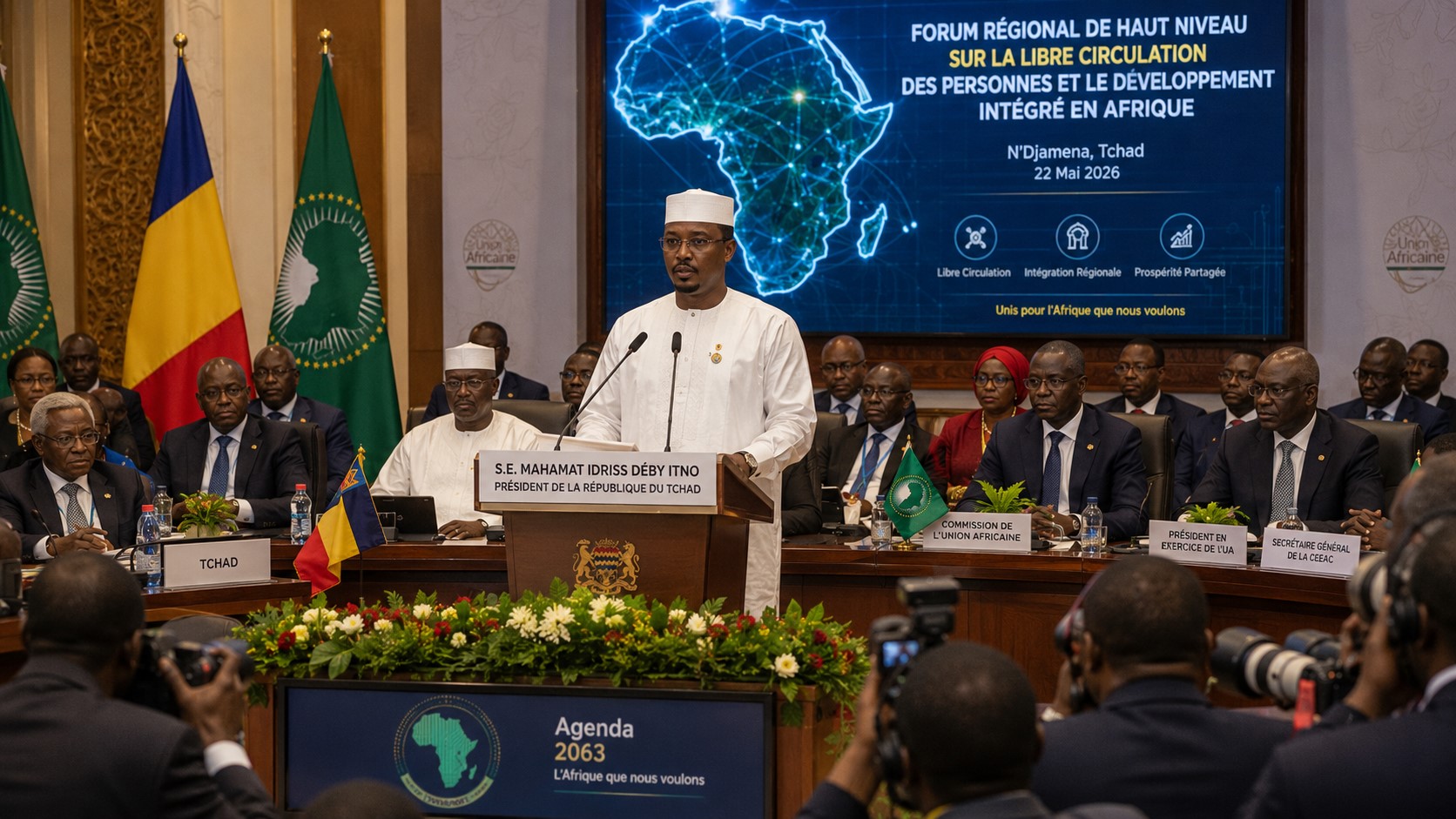 Chad Announces Visa-Free Entry for All African Citizens From 2027