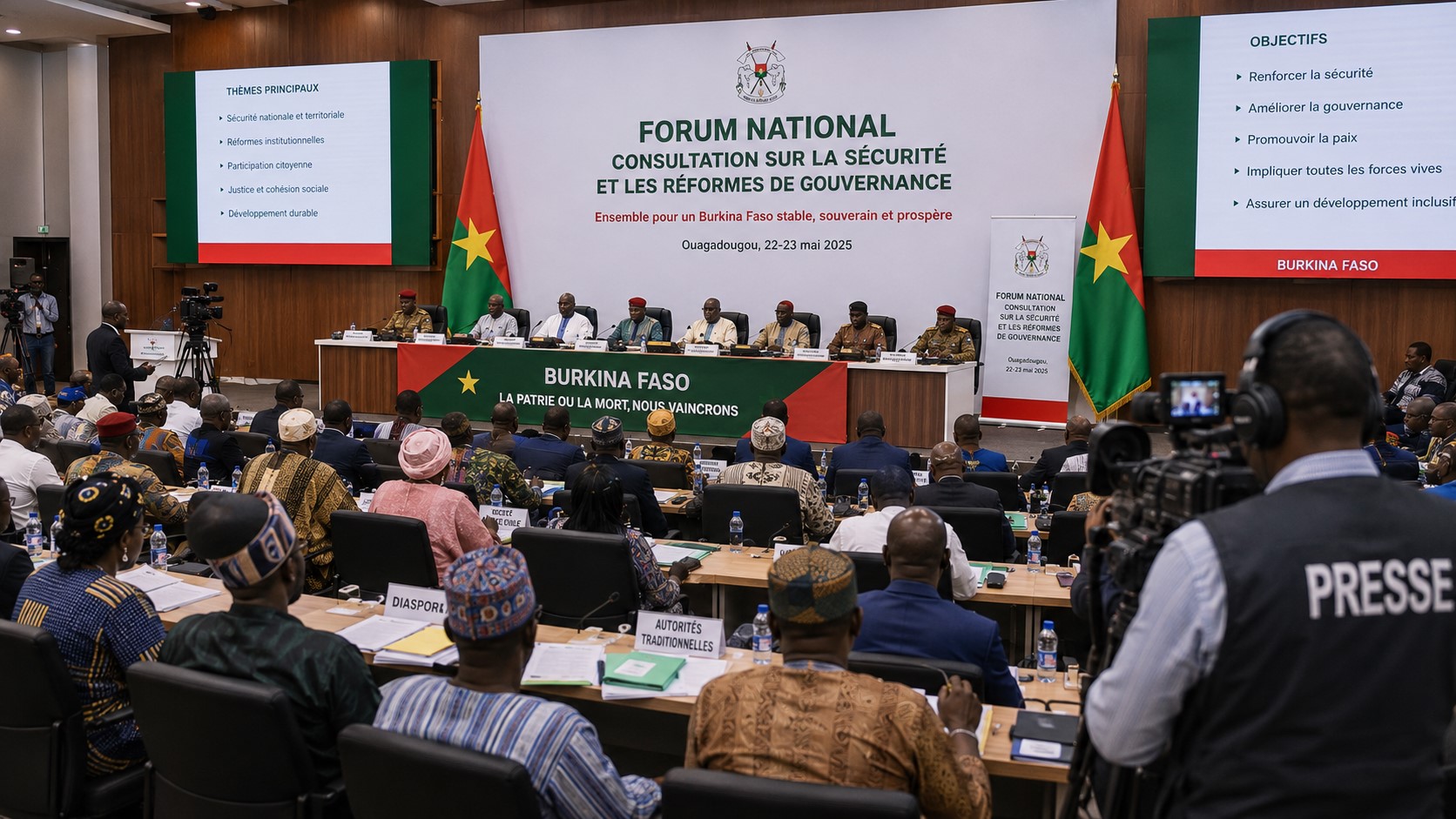 Burkina Faso Launches National Security and Governance Dialogue