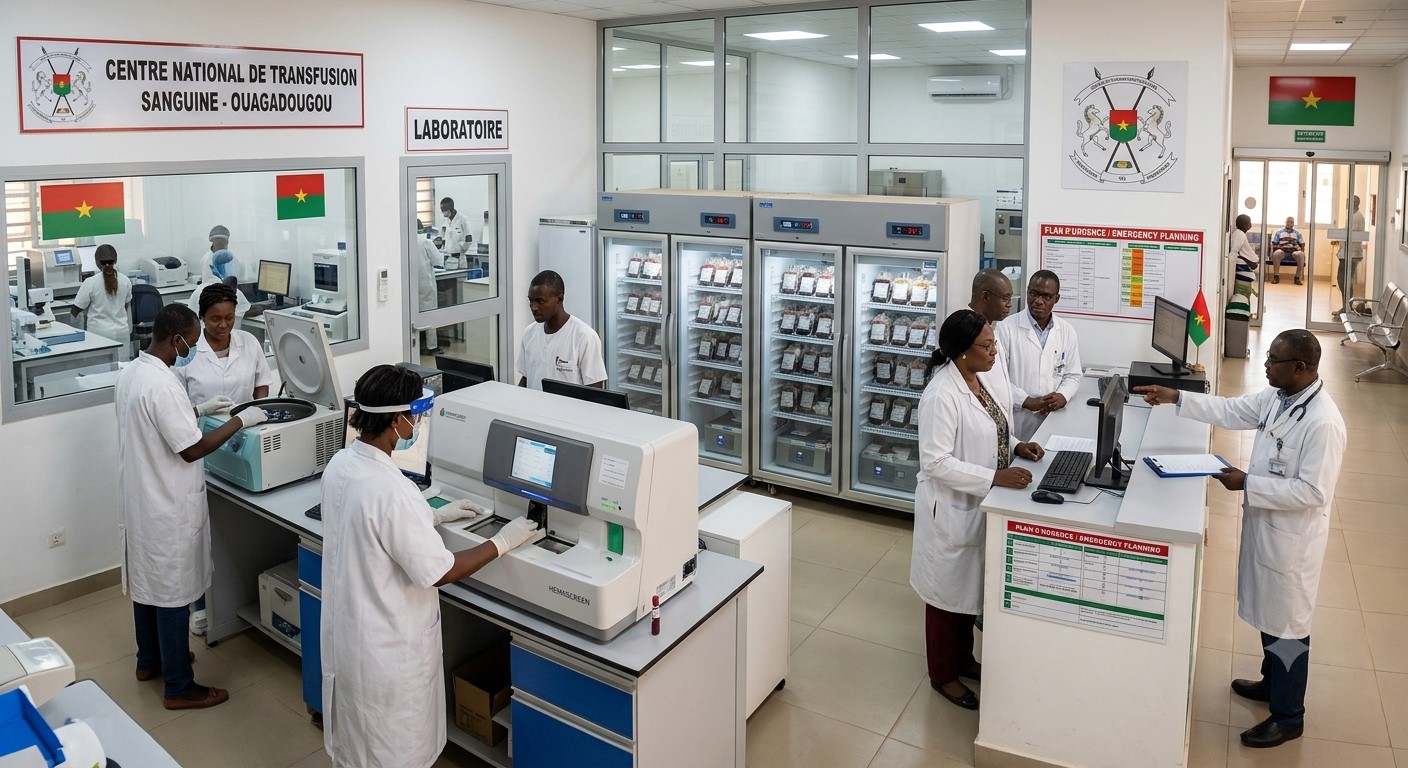 Burkina Faso Strengthens Emergency Blood Services to Improve Critical Healthcare