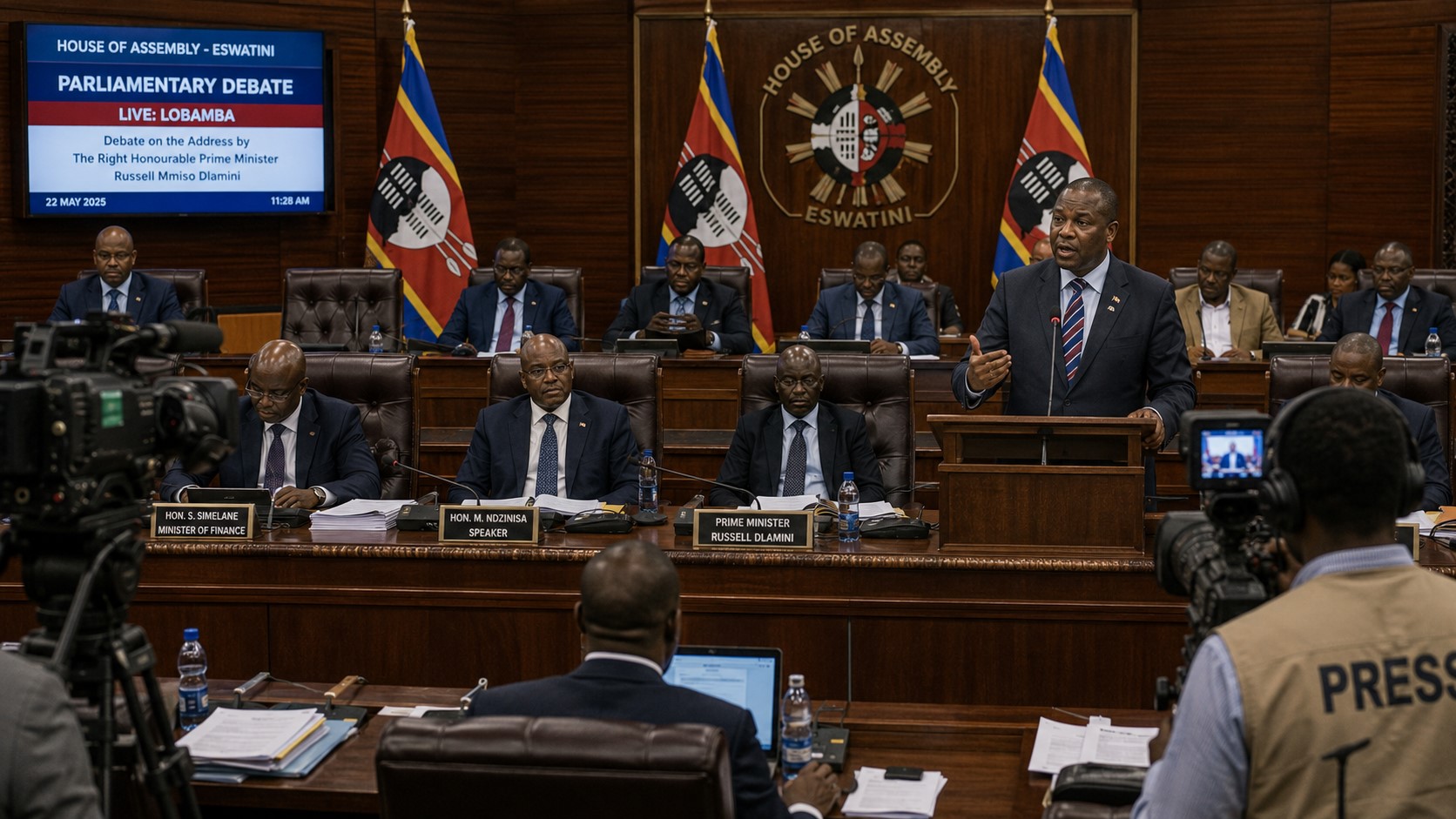 BREAKING: Eswatini PM Faces Parliamentary Scrutiny Over Leadership Style