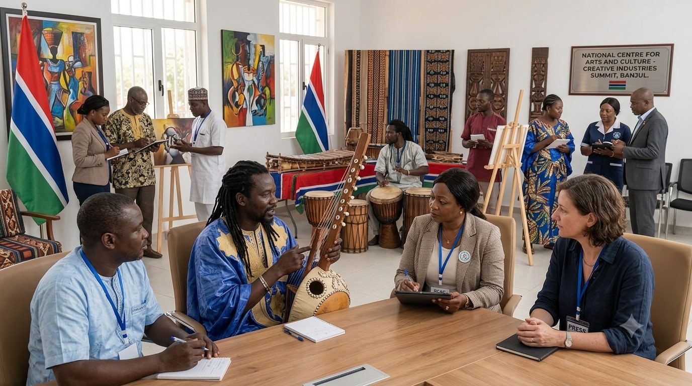 Gambia Moves to Expand Global Opportunities for Creative Artists