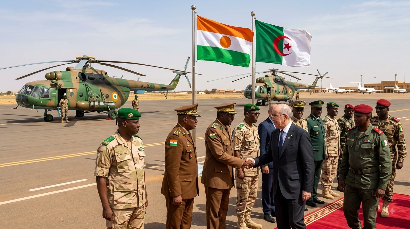 Niger Receives Four Helicopters From Algeria as Security Cooperation Deepens
