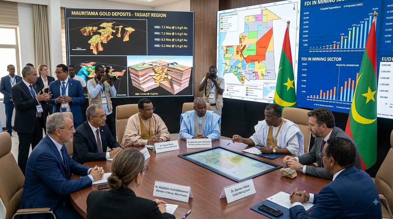 Mauritania Targets Fresh Mining Investment as Gold Prices Reshape West Africa’s Resource Market