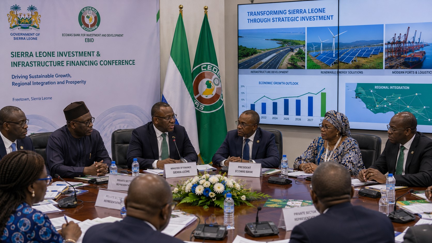 Sierra Leone Secures Fresh Regional Financing for Private-Sector and Infrastructure Development