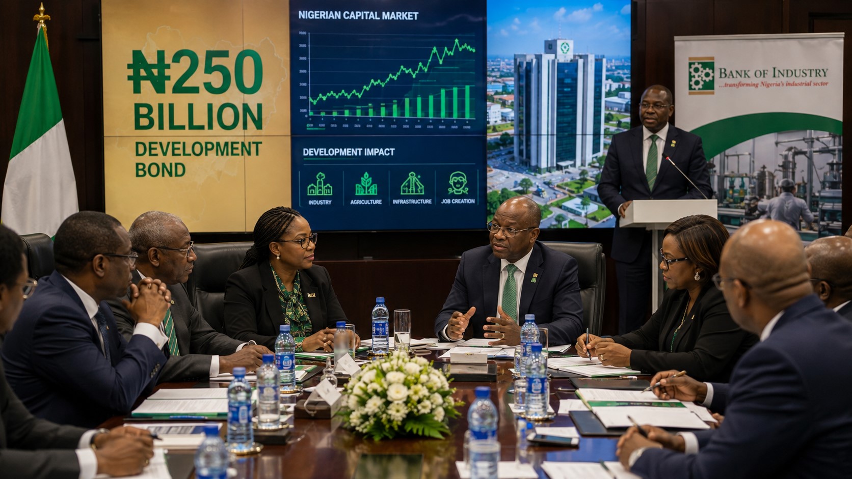 Nigeria’s Bank of Industry Attracts Strong Demand as ₦250 Billion Development Bond Sells Out Quickly