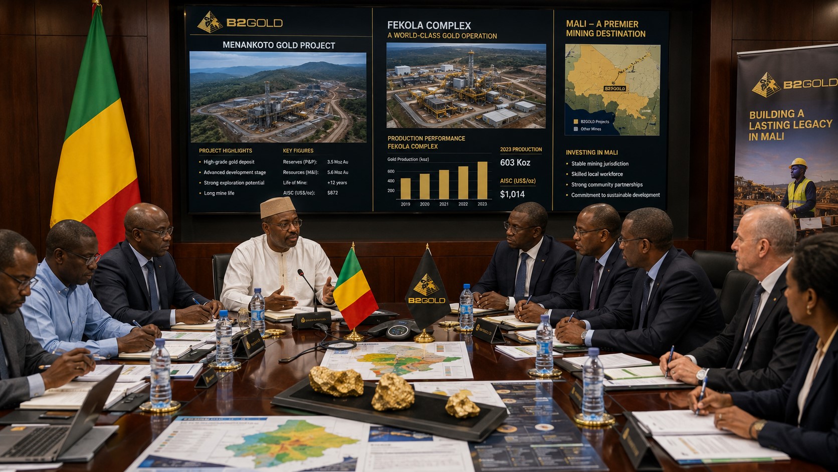 Mali Grants Major Gold Permit to B2Gold, Opening New Mining Growth Phase